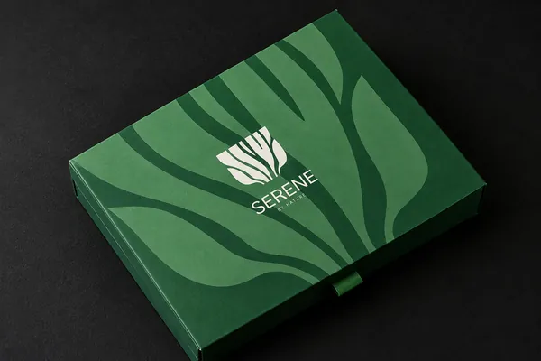 Matte, gloss and foil finish samples.